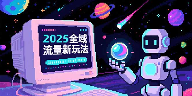 2025全域流量新玩法，O5A无潜入池方法论，基础逻辑+实战技巧全解析-青年网赚