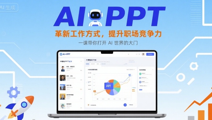 AI+PPT：革新工作方式，提升职场竞争力，一课带你打开 AI 世界的大门-青年网赚