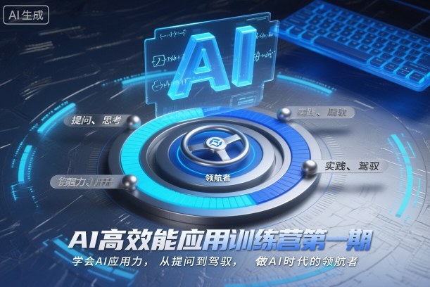 AI高效能应用训练营第一期，学会AI应用力，从提问到驾驭，做AI时代的领航者(更新)-青年网赚