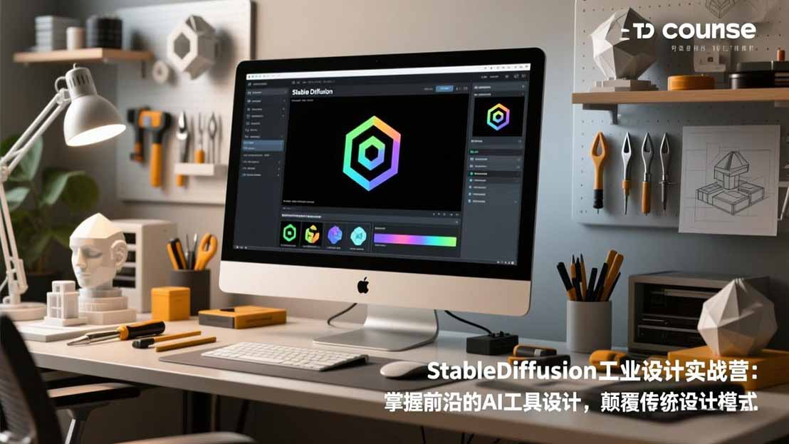 StableDiffusion工业设计实战营：掌握前沿的AI工具设计，颠覆传统设计模式-青年网赚