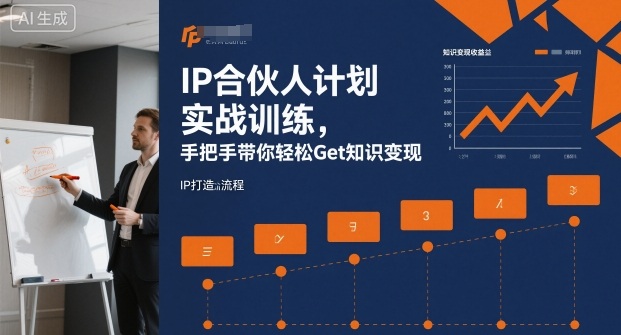 IP合伙人计划实战训练，手把手带你轻松Get知识变现-青年网赚