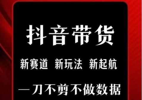 抖音短视频一刀不剪带货，不剪辑，不直播，每天发个视频，等着出单获取带货佣金-青年网赚