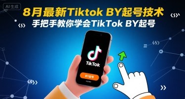 8月最新Tiktok搬运起号技术，手把手教你学会TikTok搬运起号-青年网赚