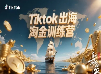 Tiktok出海淘金训练营，跨境电商TK实战变现-青年网赚