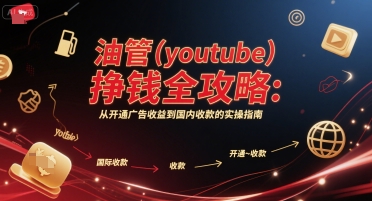 油管(youtube)挣钱全攻略：从开通广告收益到国内收款的实操指南(更新)-青年网赚
