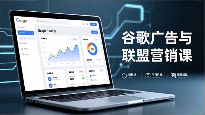 谷歌广告与联盟营销课，防关联注册、退款指南、流量追踪，全链路实战，月收益达5000美元+-青年网赚