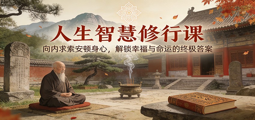人生智慧修行课：向内求索安顿身心，解锁幸福与命运的终极答案-青年网赚