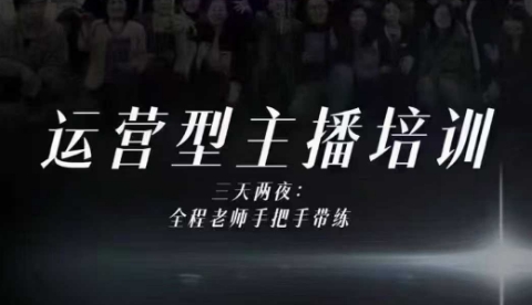 婉婉运营型主播培训线下课，主播四大能力，十小时线下录像+字幕，内容比线上课干-青年网赚