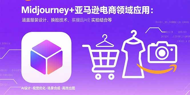 Midjourney+电商领域商业应用：涵盖服装设计、换脸技术、实拍结合等-青年网赚