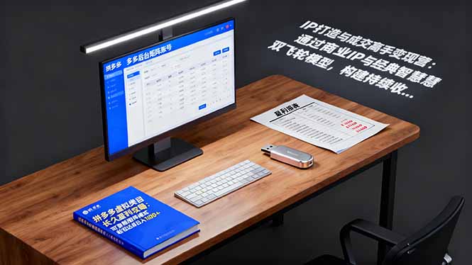 IP打造与成交高手变现营:通过商业IP+经典智慧双飞轮模型 构建持续收钱系统-青年网赚