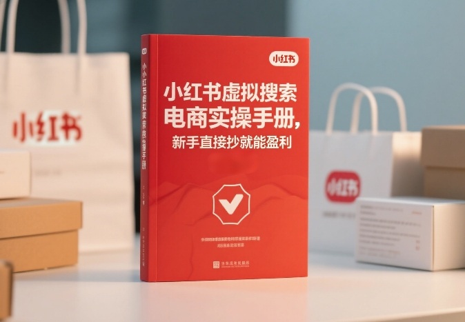 小红书⁠‬⁠‌‬⁠‬‍‍‌‬‌‍⁠‌⁠⁠‬‬‌‍虚拟搜索电商实操手册，新手直接抄就能盈利-青年网赚