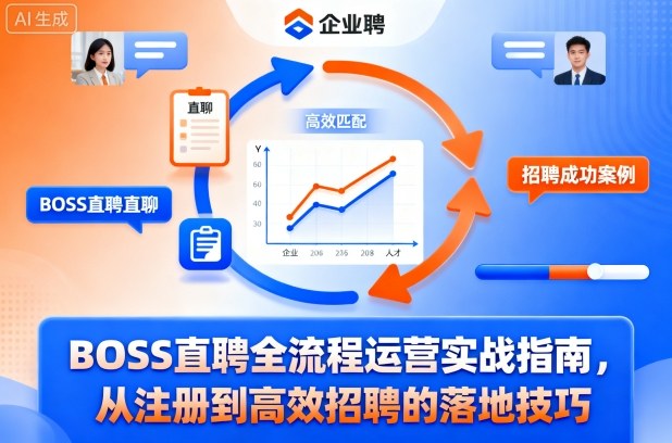 BOSS直聘全流程运营实战指南,从注册到高效招聘的落地技巧-青年网赚