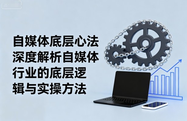 自媒体底层心法,深度解析自媒体行业的底层逻辑与实操方法-青年网赚