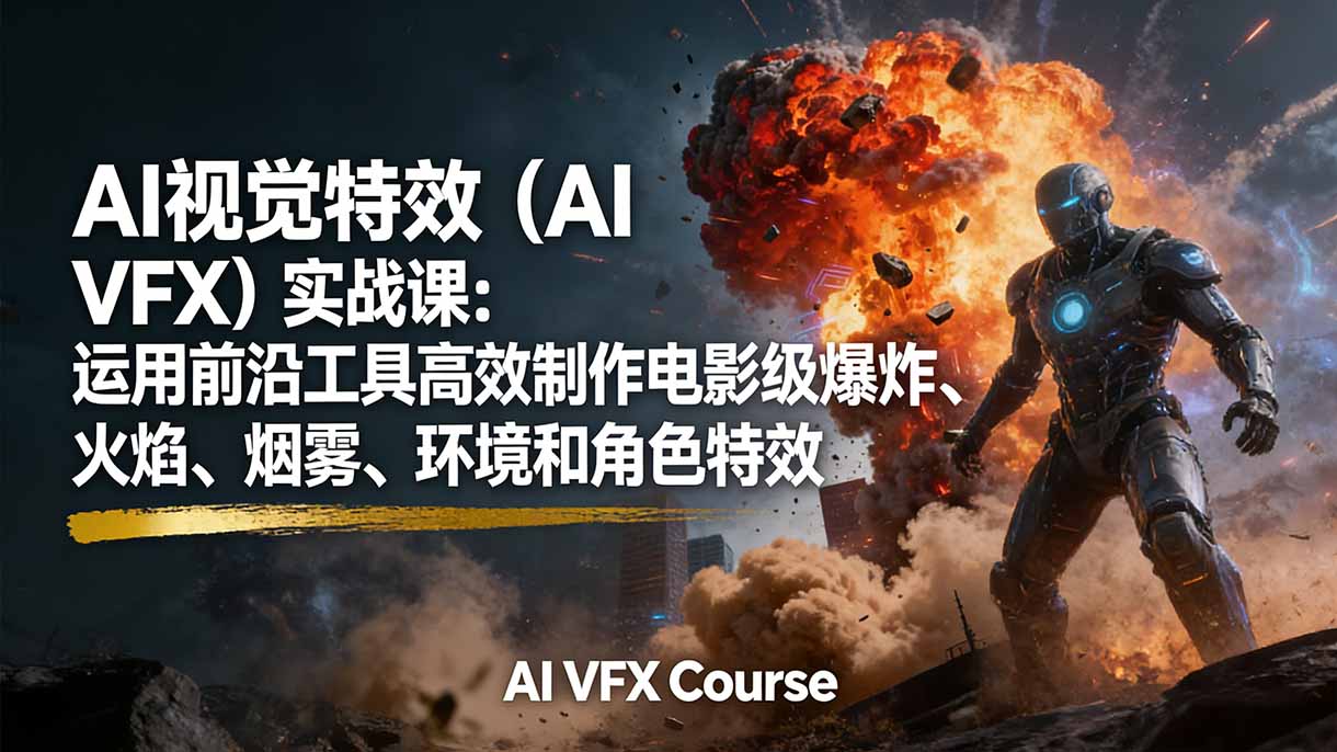 AI视觉特效(AI VFX-青年网赚