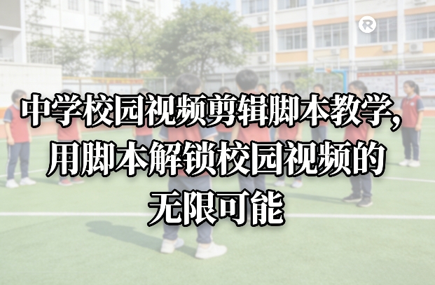 中学校园视频剪辑脚本教学，用脚本解锁校园视频的无限可能-青年网赚