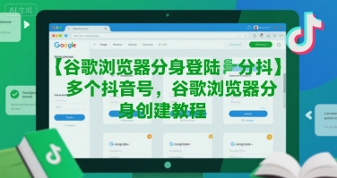 谷歌浏览器分身登陆多个抖音号，谷歌浏览器分身创建教程-青年网赚